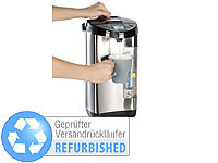 Rosenstein & Söhne Heißwasserspender, 5-Liter-Wassertank, Versandrückläufer; Wasserkocher mit Temperaturwahl Wasserkocher mit Temperaturwahl 